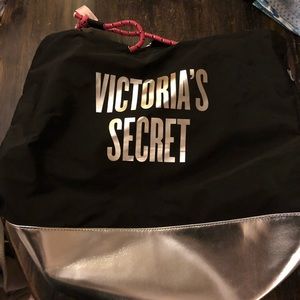 NWT Victoria Secret back pack duffle drawstring